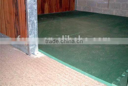 Agricultural interlocked EVA stall mat horse stall mat soft stable mat goma eva