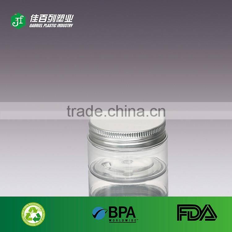 Wholesale price 30ml Clear cute empty PET Plastic body cream jar