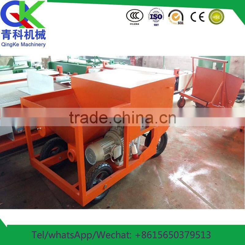 Football field paver spray painting equipment