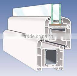 PVC window and door profile extruder machine