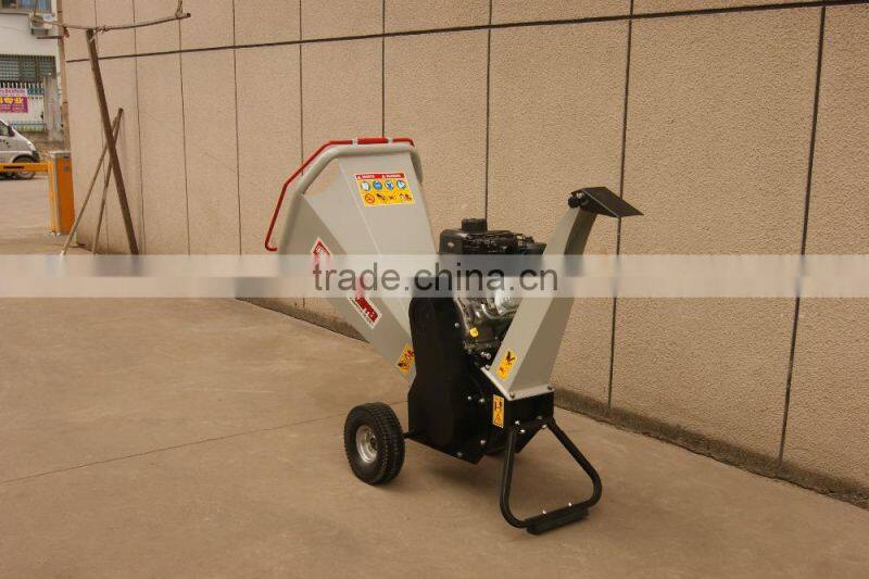 6.5HP mini family wood chipper High quality and manufacturer factory direct wood chipper