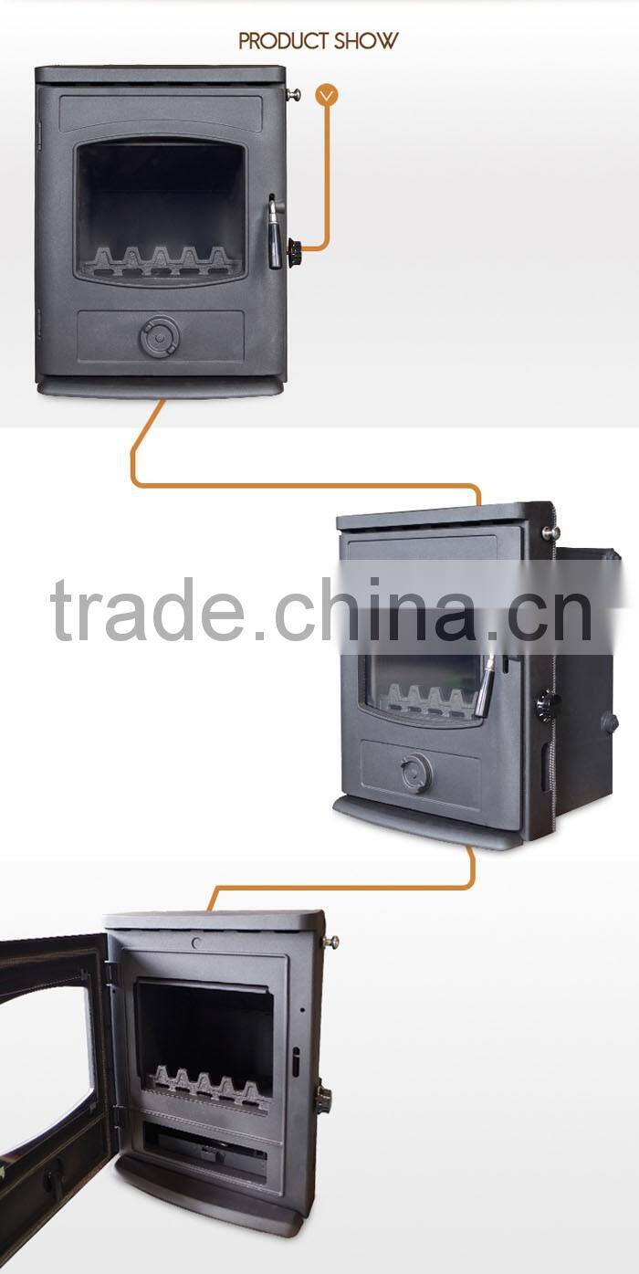 CE certificate can be provided cast iron fireplace with good quality