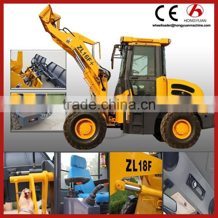 zl18f 0.8CBM hydraulic wheel loader
