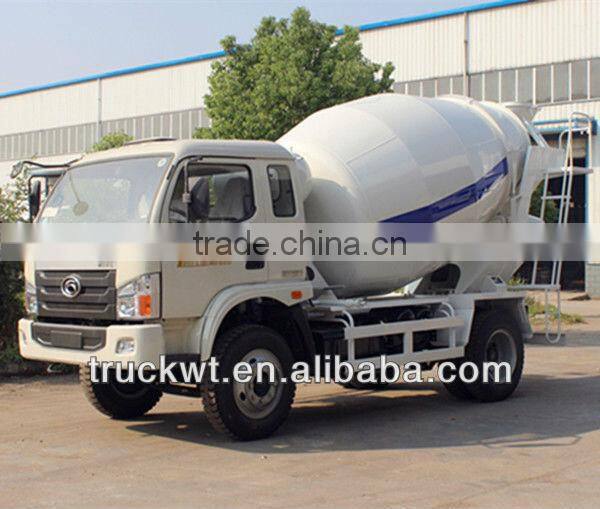 right hand drive 4m3 mini concrete vibrating truck