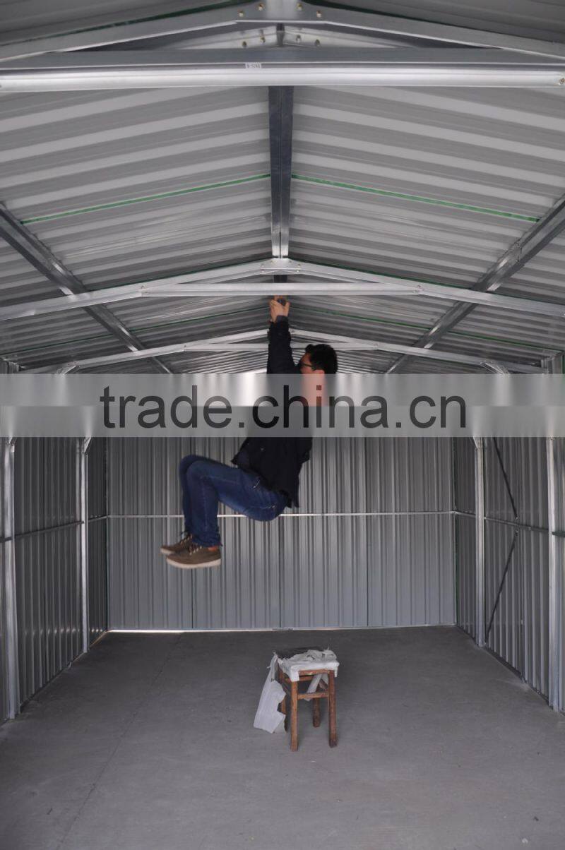 Automatic galvanized steel car parking shed design