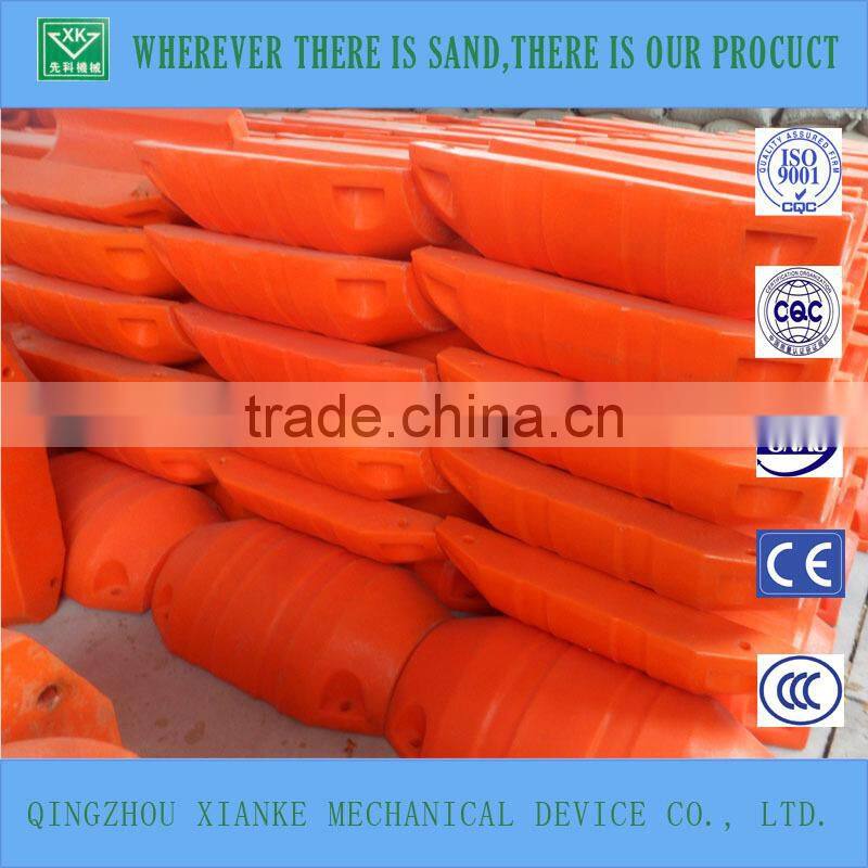 PE floater for dredger