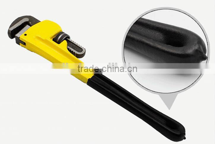 Carbon steel American type drop forged pipe wrench