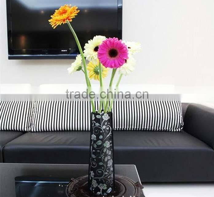 clearly PVC flower vase /Foldable flower vase / flower vase