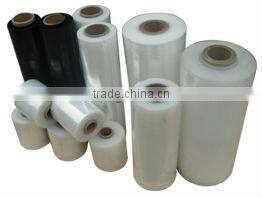 black blown manual wrap pallet wrapping stretch films