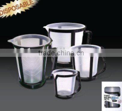 Plastic Paint Mixing Cup with Holders