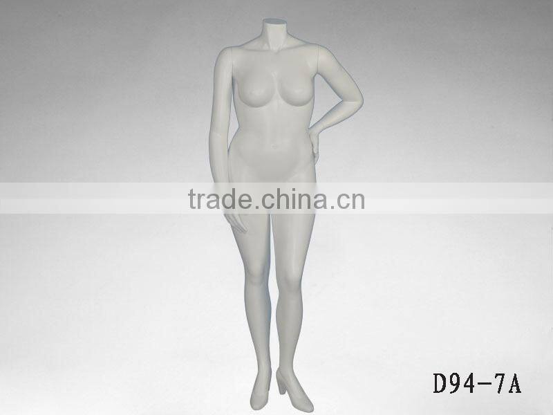 2016 hot sale sexy headless mannequin female for window display