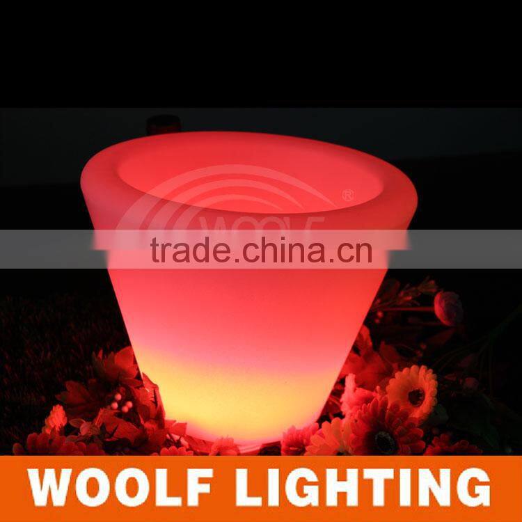 2014 hot sale factory direct sale led ice bucket with remote control