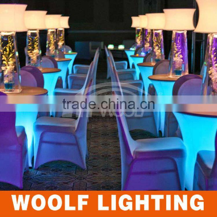 LED furniture 16 colors RGB changing led bar table