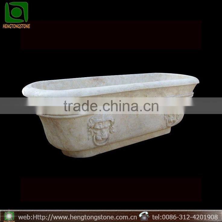 Natural White Marble Bath Tubs