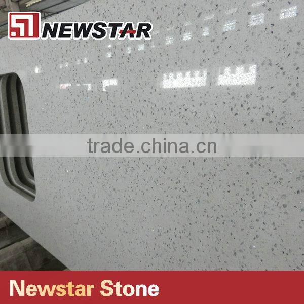 Newstar chinese stone white quartz countertops discount