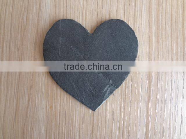 2017 heart slate placemat and coaster