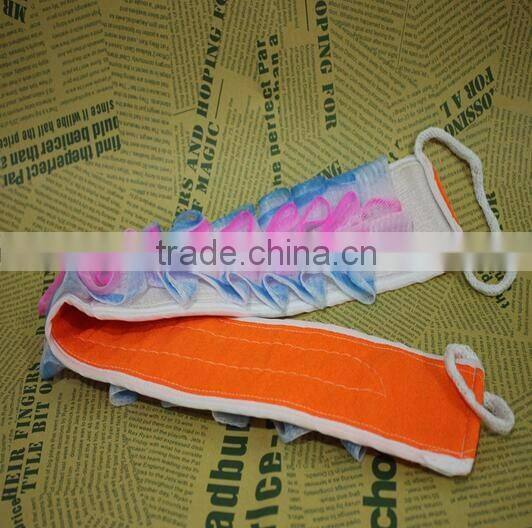 cy300 Double Side Beauty Back Skin Bath Flower Wash Cloth Shower Towel