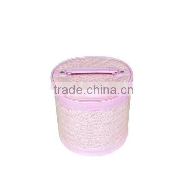 Round recycle travel cosmetic bag set