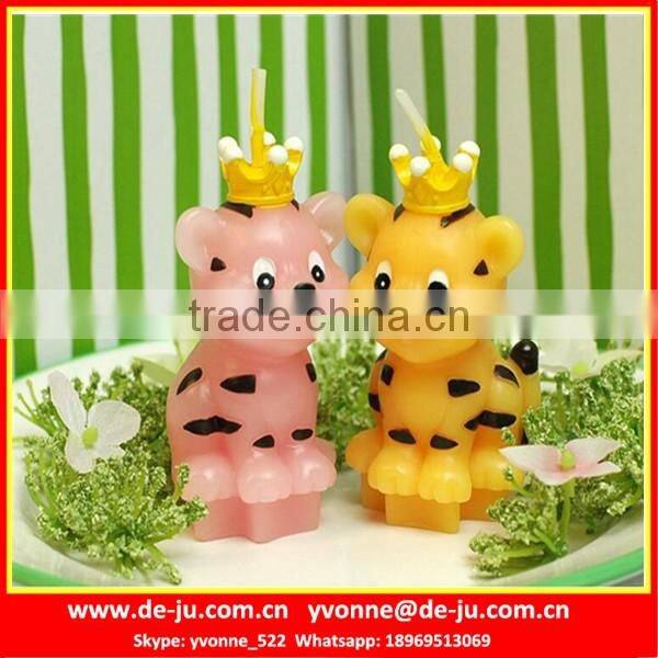 Small Lion King Shape Cartoon Gift Paraffin Candle Wax