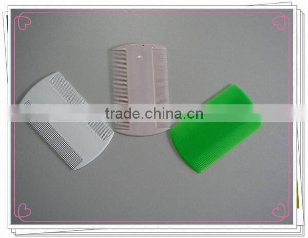 2014 Most popular plastic nit comb lice comb