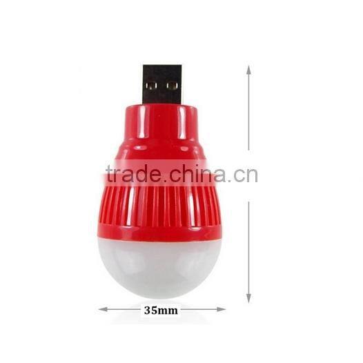 Wholesale USB LED Light Portable Mini USB Flashlight Super Bright Mini USB LED Bulb
