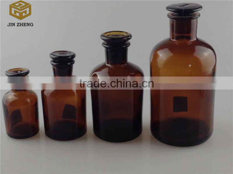 500ml Amber glass chemical reagent bottle