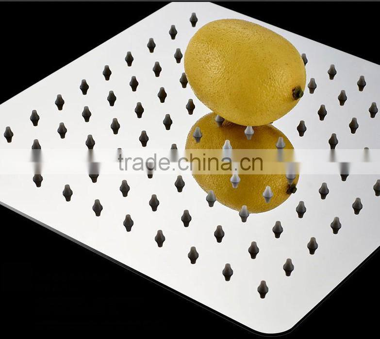 ABS chrome bathroom shower head, stainless steel shower head, waterfall shower head