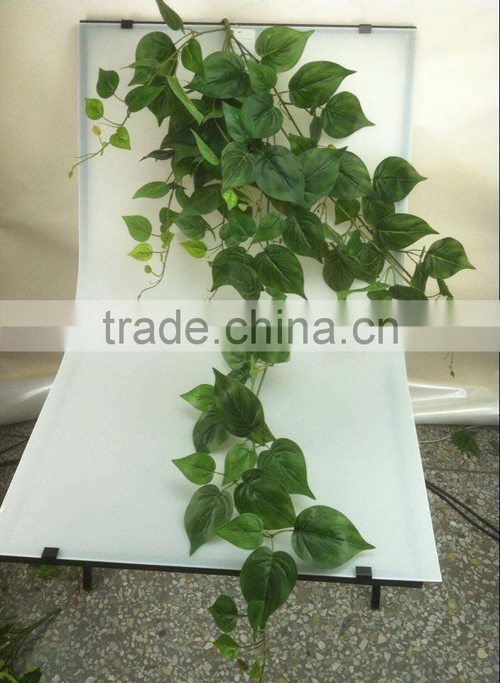 Home garden outdoor decoration 3.28ft (100cm) Long artificial christmas green 5 branches reindeer metal vine rattan Elt10 2301