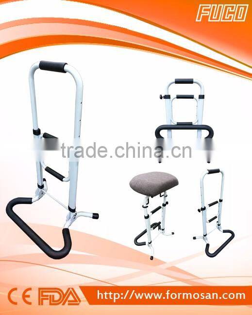 3 tier level FOLDABLE HAND RAIL FOR CHAIR, BED AND TOILET