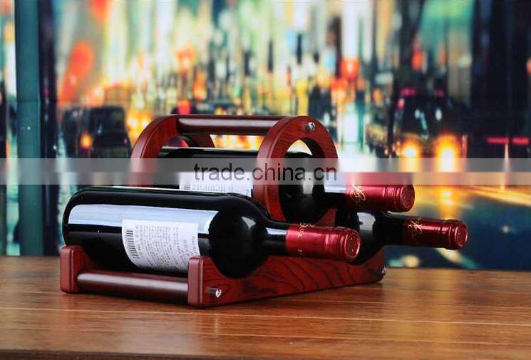 2016 hot sale decorative display shelf aluminum wine bottle rack customized acrylic wine display rack with low price