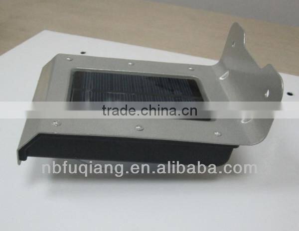 FQ-505 Led garden through the wall sensor lights outdoor wall mounted solar sensor lights