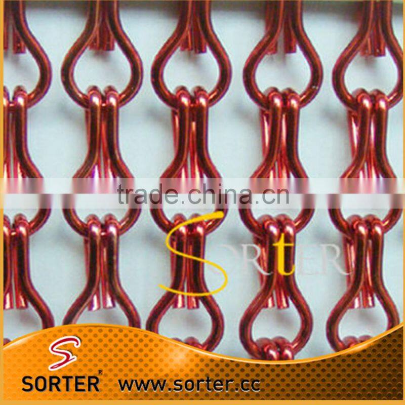 Hook Linked Decorative Aluminum Metal Chains