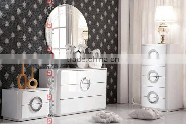 king size bed headboard / french wood antique bed / upholstery bed B9016