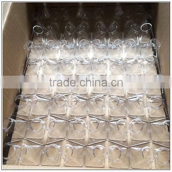 Alibaba custom transparent pc cover plastic mold maker