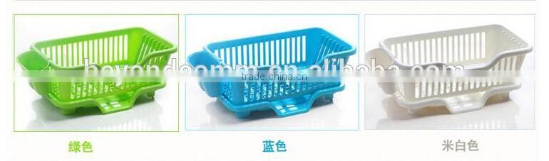 Double kitchen multifunctional cupboard drain dish rack/tableware rack water filter basket