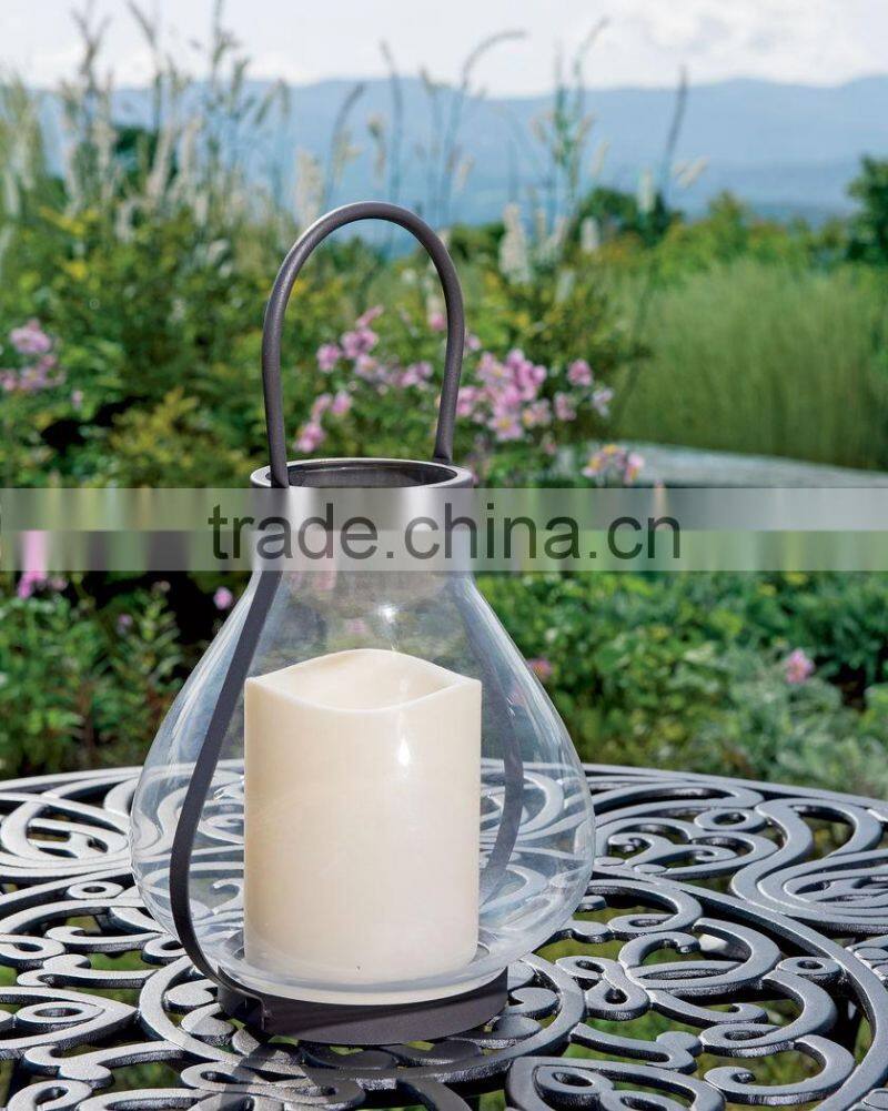 Simple Pillar Lantern glass candle holder