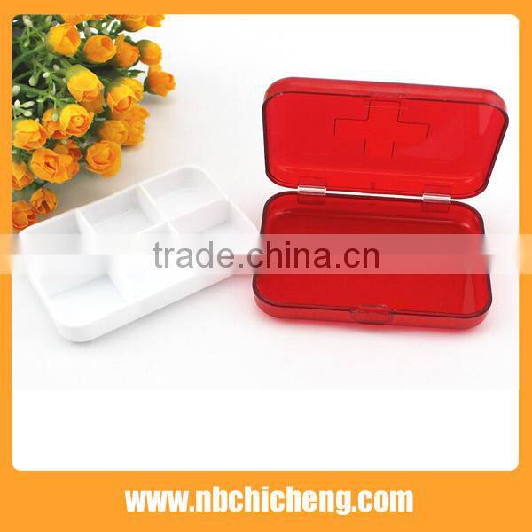Child Resistant Plastic Pill Box