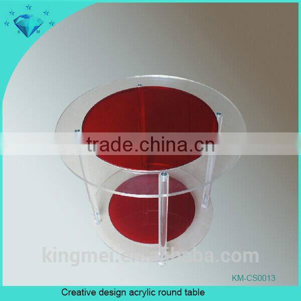detachable Fashion Plexiglass decorative table