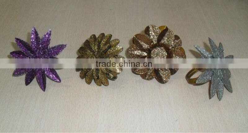 New Designs Napkin Rings Brass