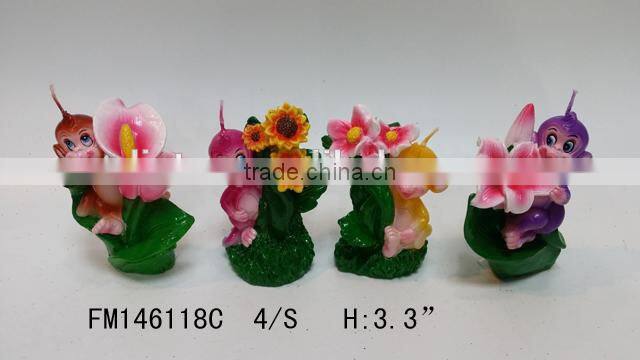 high quality lovely monkey shape candle wholesale for 2016 new year gift