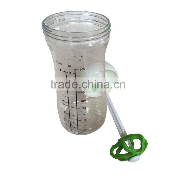 2016 new products high Quality salad mixer bottle as senn on tv