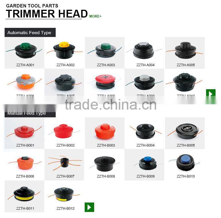 Grass trimmer head nylon tap-n-go trimmer line head