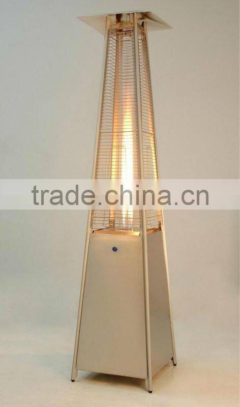 Stainless steel Patio Pyramid Gas Flame Heater