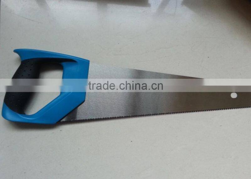 hard point hand saw with rubber handle