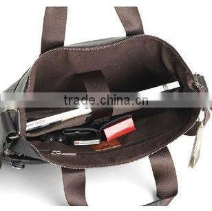 (OEM)korean mans pu leather laptop handbag