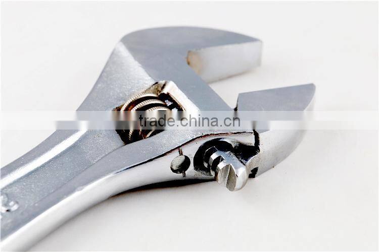 Multifunctional Nickel Iron Plastic Handle Adjustable Wrench/Adjustable Spanner