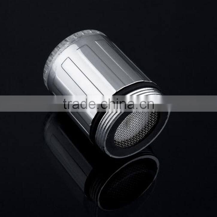 Led Water Faucet light 7 colors Changing Quick Flashing Shower Stream glow led water tap faucet ftic Water Stream Spout Sink Tap