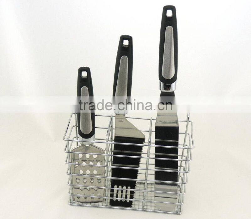 kitchen stand utensil wire rack