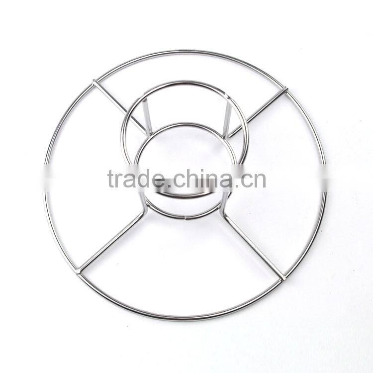 Best of Barbecue Round Beer-Can Chicken Rack with Drip Pan