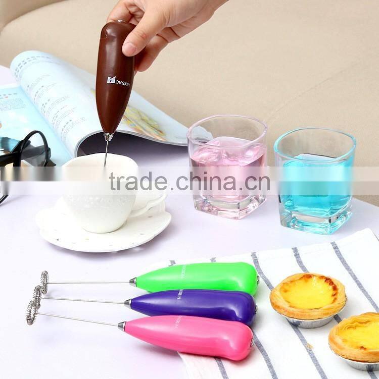 Mini Electric Whisk Beater Milk Shake Egg Coffee Cappuccino Mixer Bubble Stirrer